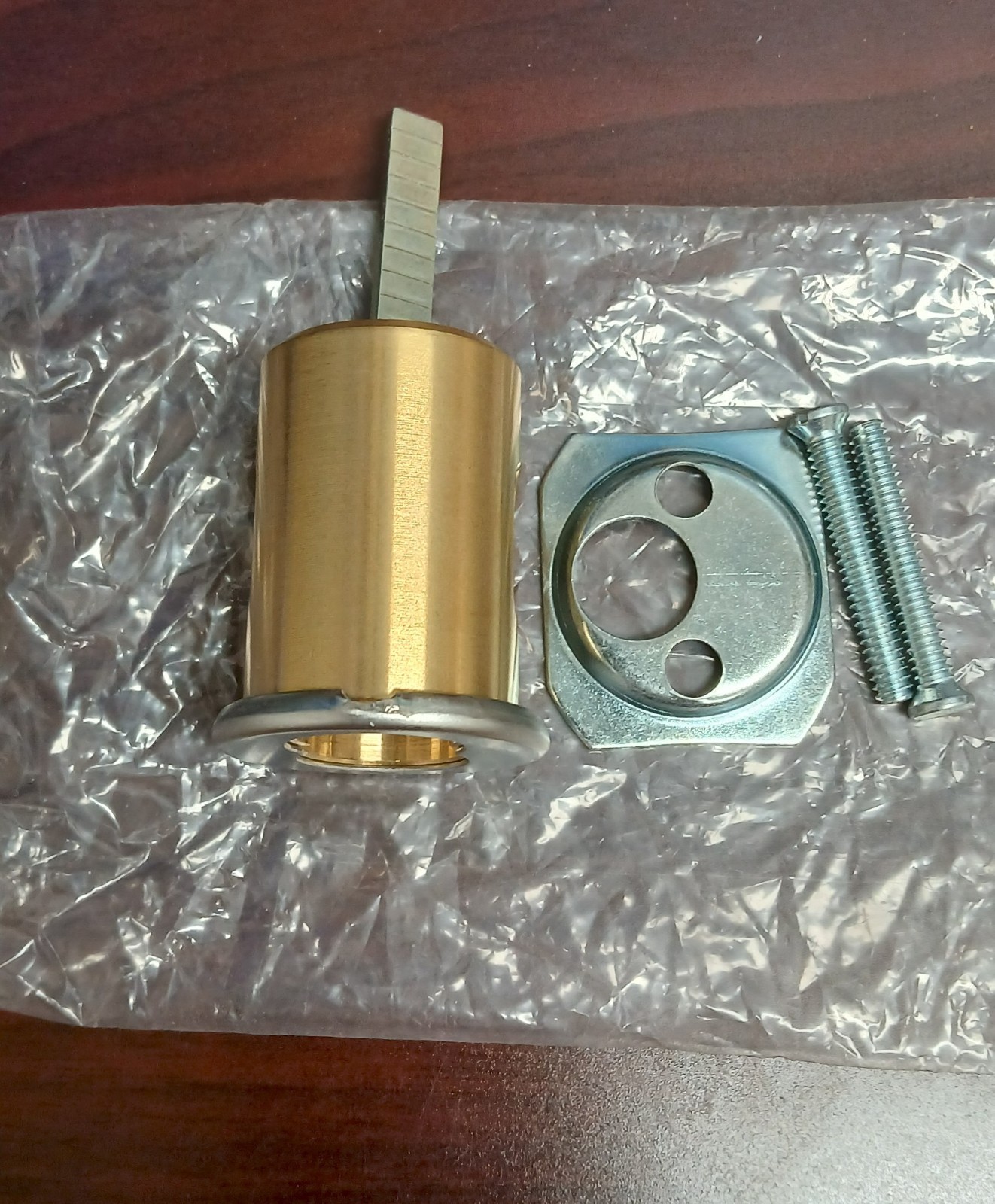 Yale Accentra 1212B-626 LFIC Rim Cylinder Housing, 7-Pin, Satin Chrome