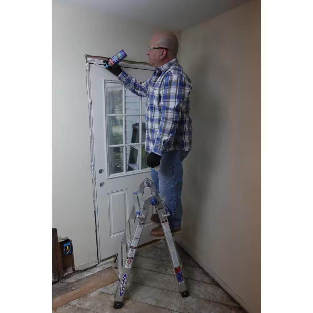 TITE FOAM Windows and Doors Spray Foam, Bright White, 12 Oz. Can, Insulating Spr