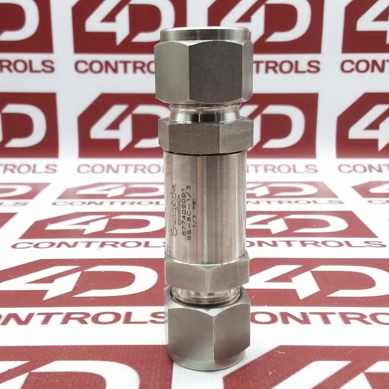 SS-8C-1/3 | Swagelok | Stainless Steel Poppet Check Valve, Used