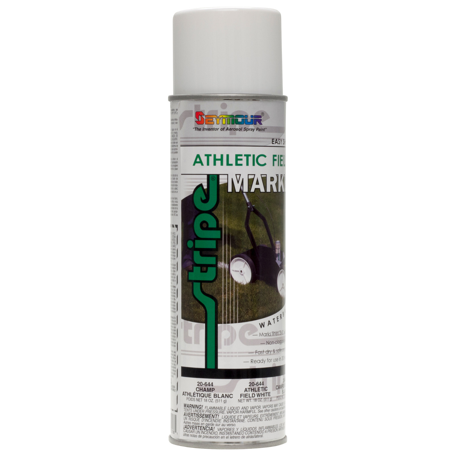 Seymour Stripe Athletic Field Marker – White ( 20 oz.) Athletic Field Paint