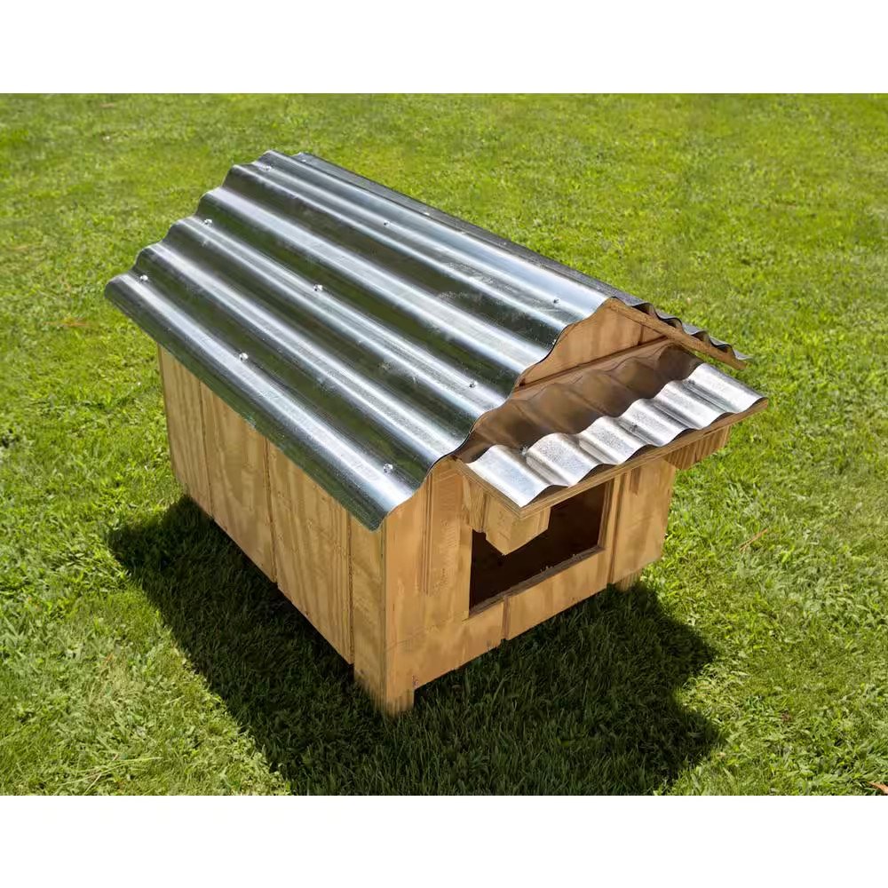 3 ft. Galvanized Steel Corrugated Project Panel (3-Pack)