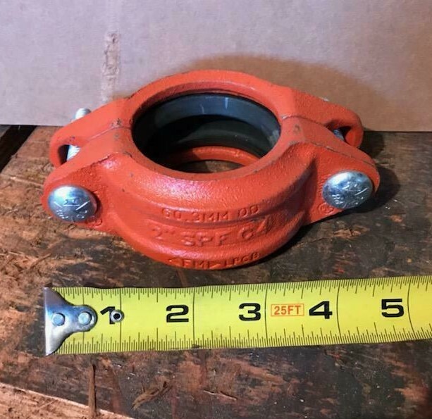 2″ SPF C4 Pipe Coupling Grooved Fitting