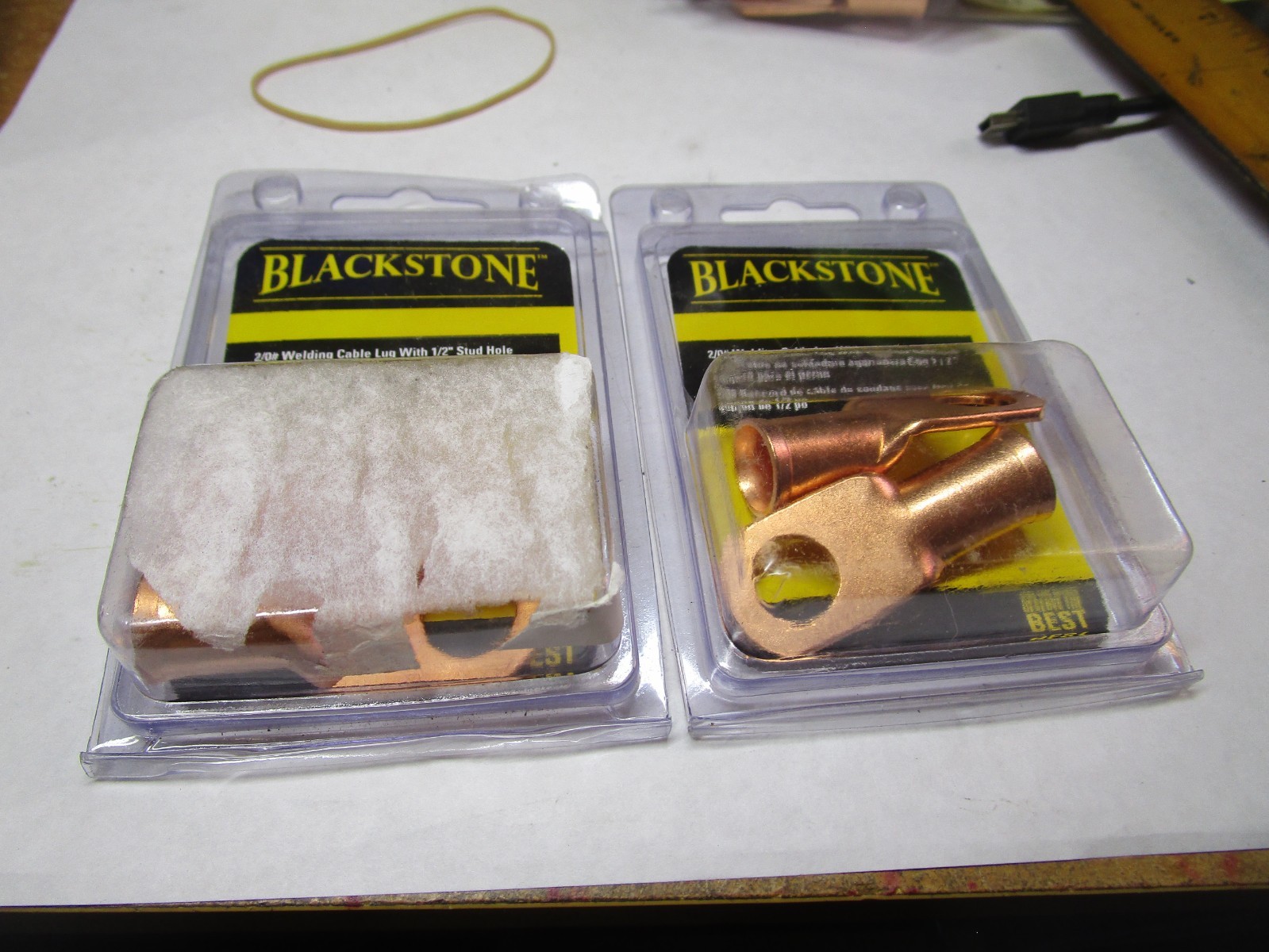 Blackstone® 2/0# Welding Cable Lug With 1/2″ Stud Hole QTY 4