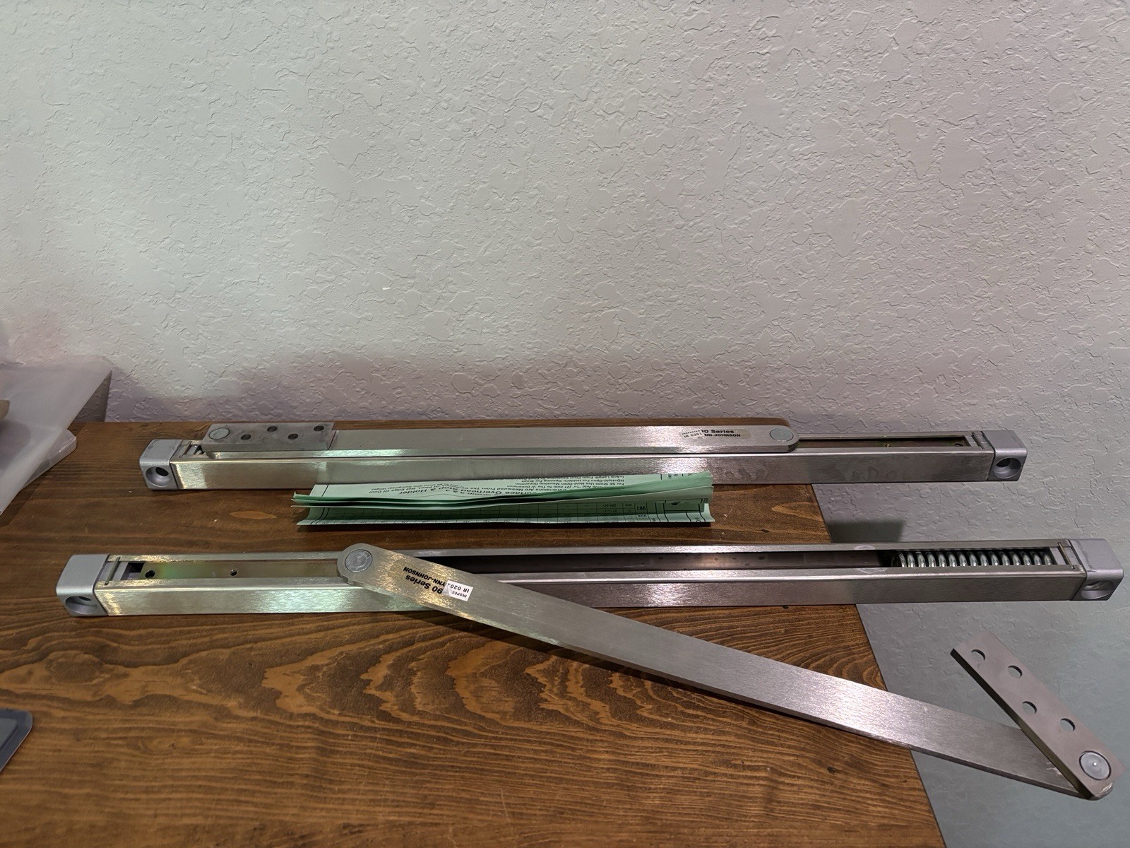 2 New Glynn-Johnson 90 Series Heavy Duty Surface Overhead Door Holder/Stop