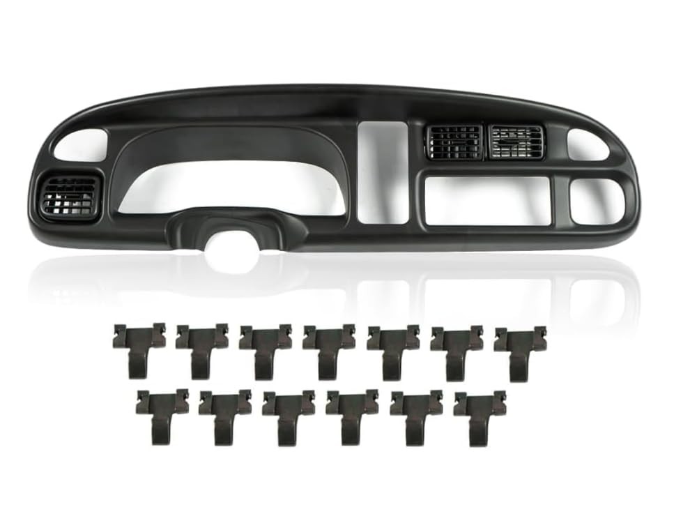 Dash Bezel Cover 1998-2001 Dodge Ram 1500 1998-2002 2500/3500 5GK51DX9AA Black