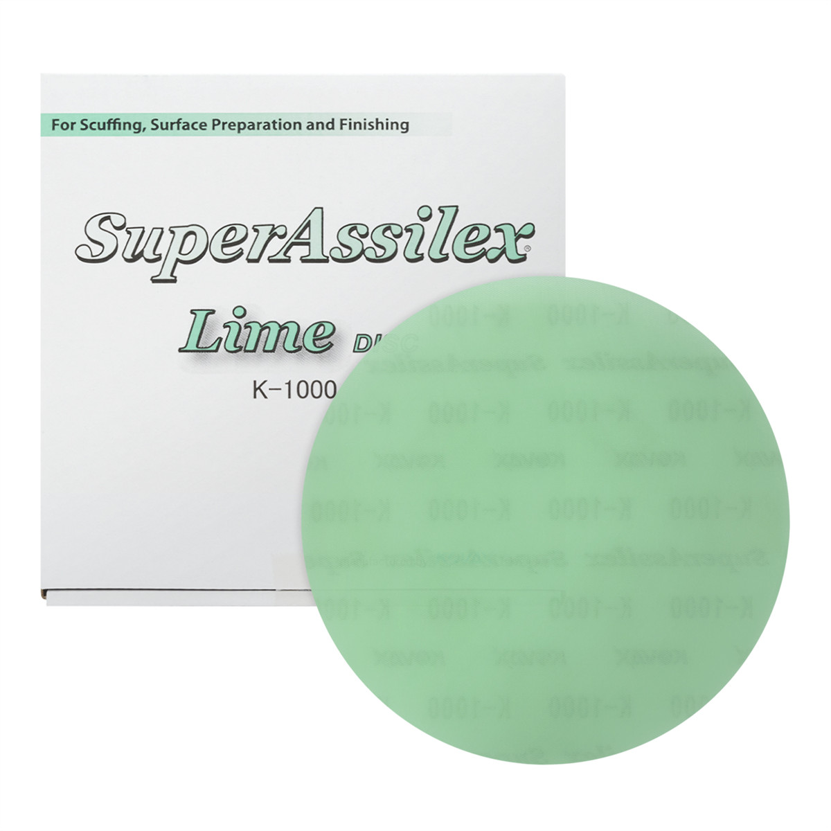 Eagle Abrasives, Inc. (25)Super Assilex 193-1509 Sanding Disc, 6 in Dia, K1000