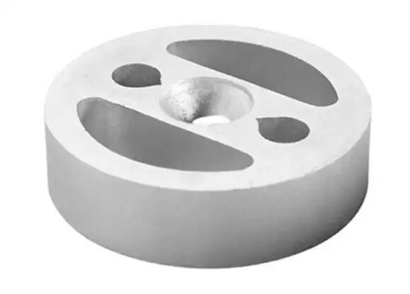 ROCKWOOD 449.26d Door Stop Riser, Floor Mount, Satin Chrome 1″