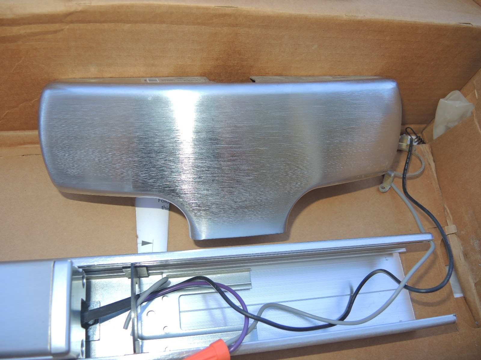 Von Duprin 2670 SP28 Guard-X Alarm Exit, Bar and Parts Only w/Rockwood kickplate