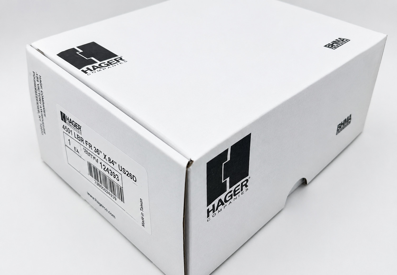 Hager – 2540 WTN 26D – Grade 2 Privacy Cylindrical Lock- Chrome