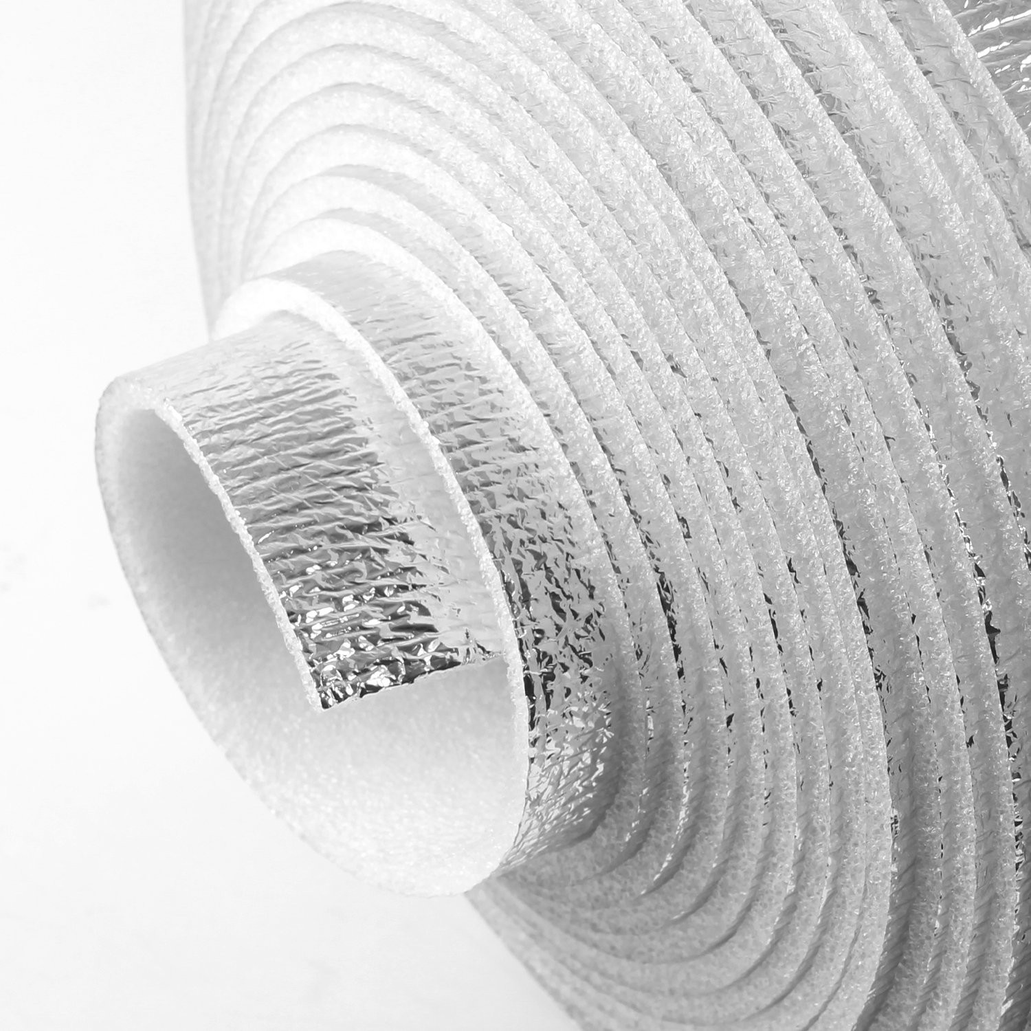79″x39″ White Reflective Foam Insulation Vapor Barrier Warehouse Building 5mm