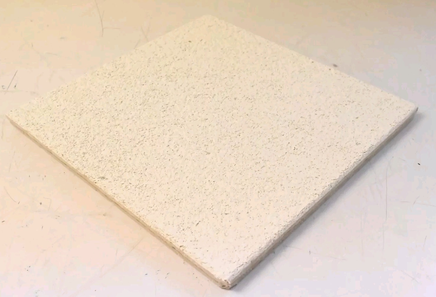 Armstrong 580A Ceiling Tile 12″x12″ 40/Pcs Acoustical Cirrus Beveled Board White