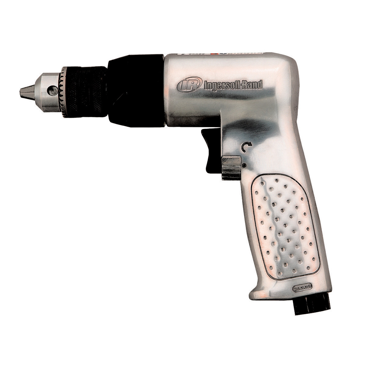 7802RAIngersoll Rand 3/8 Inch Keyed Chuck Air Drill, 2000 RPM, 0.5 HP, 2.65 in-l