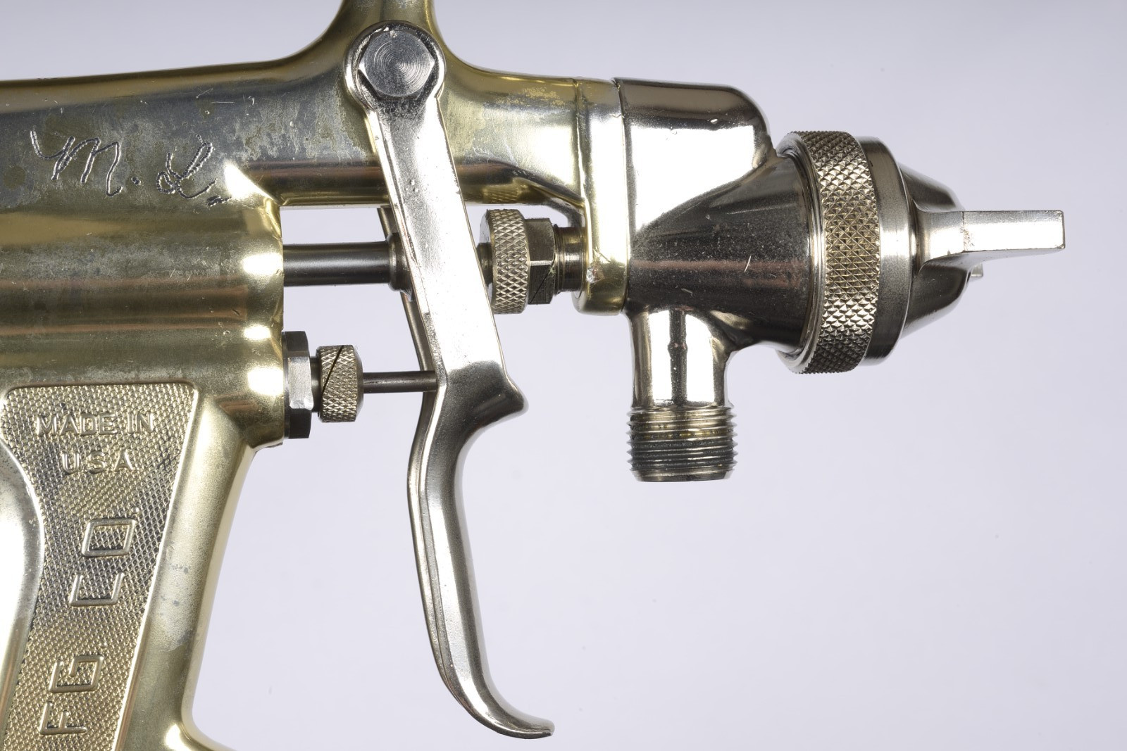 Binks Model 7 B/C Gold with wrench.
