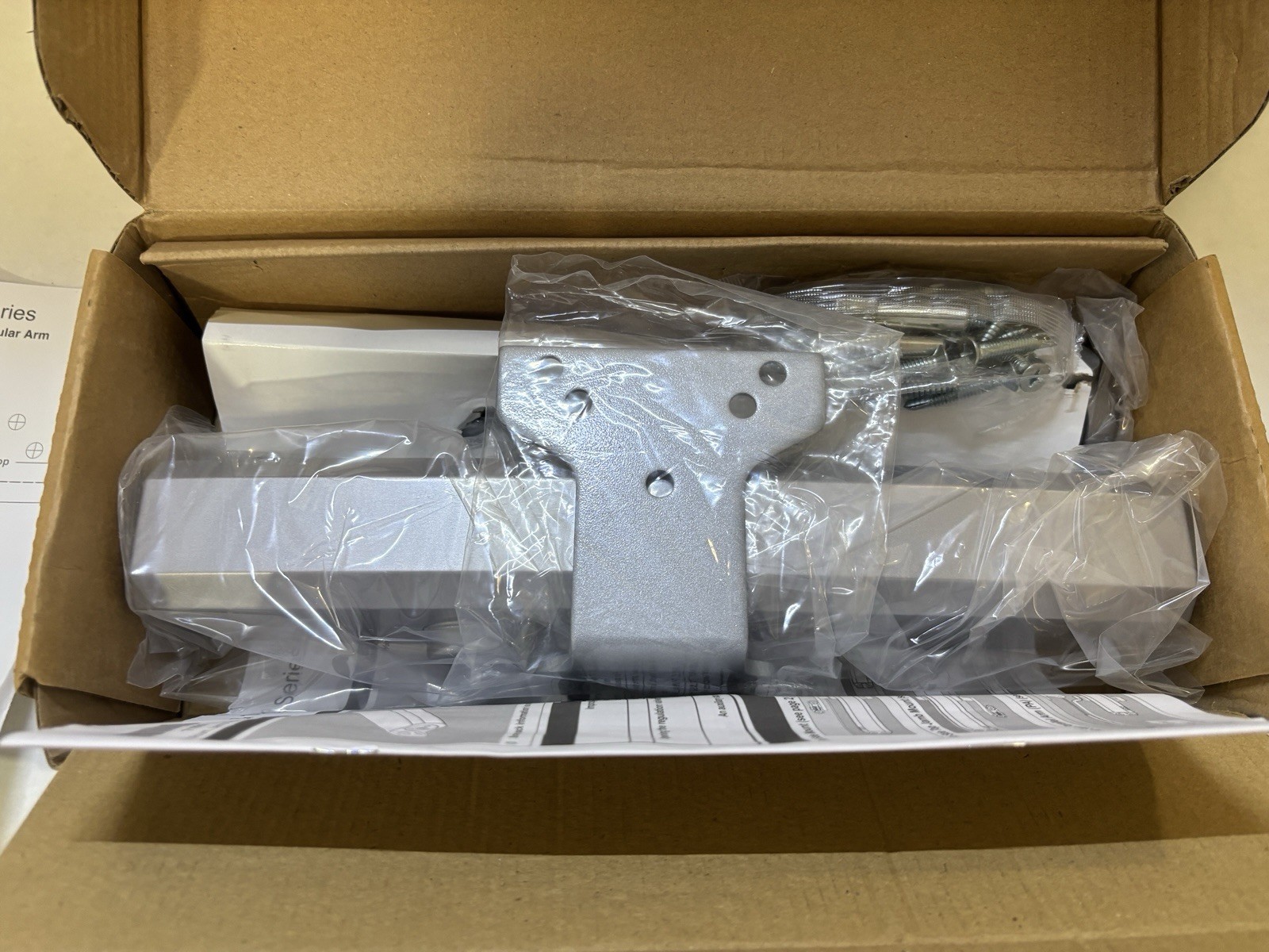 LCN Door Closer 1450-Rw/PA ALUM/689 Universal Reversible