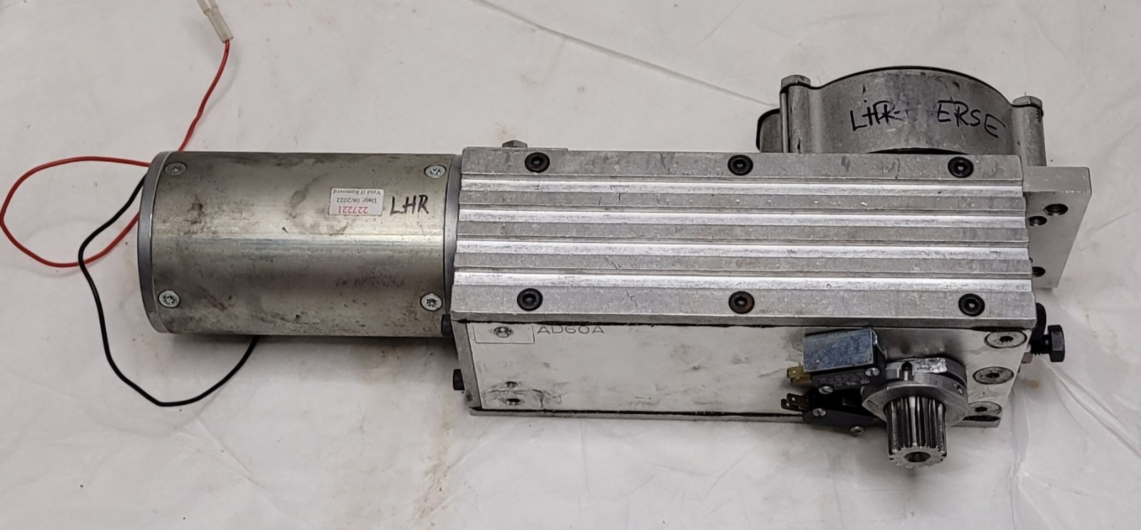 LH Left Hand Reverse Horton Hercules 14-Tooth Motor And Gearbox GR 80X40 Door