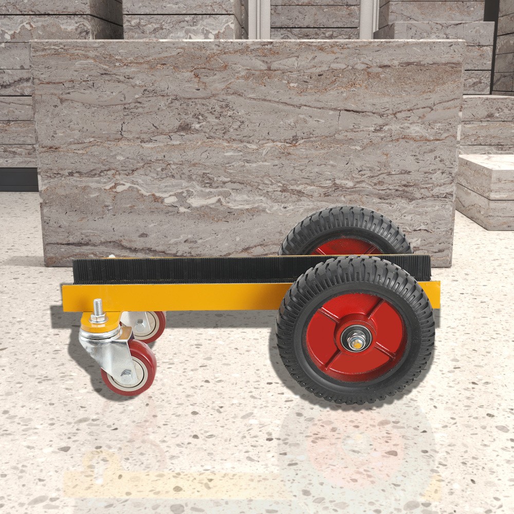 Marble Handling Trolley Four-wheeled Loading Vehicle Heavy-duty Universal Wheel