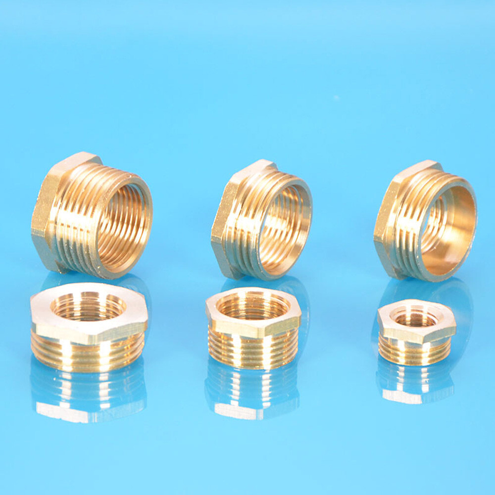 3/4″ – 1″ Hex Reducing Bush Male Female Brass BSP Threaded Pipe Fitting Bushing