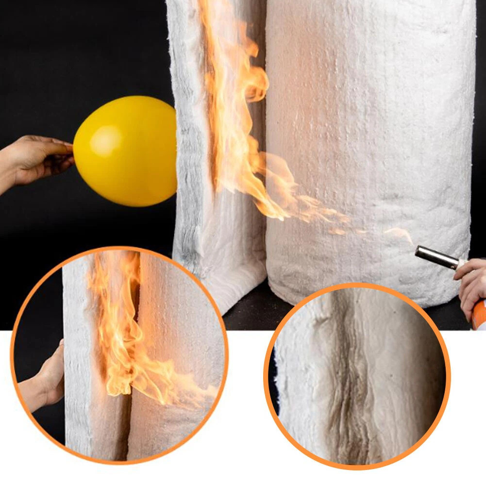 Ceramic Fiber Insulation Blanket Fireproof Insulation Blanket 0.6×3.6M