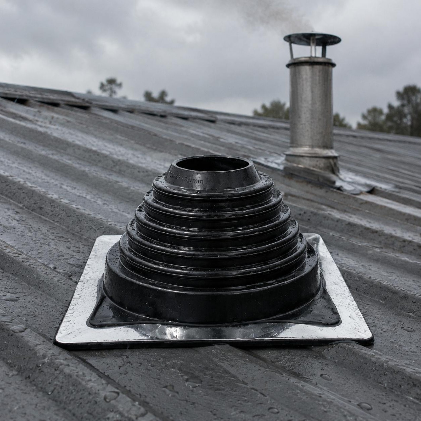 Roof Pipe Flashing Stepped Cone Building Hardware Easy Installation