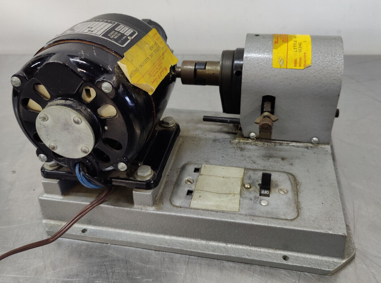 MacDonald & Company, Little Joe Spaghetti Cutter SC142, w/ Bodine Motor SC-242B