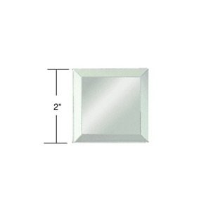 CRL 2″ Mirror Square Beveled on All Sides