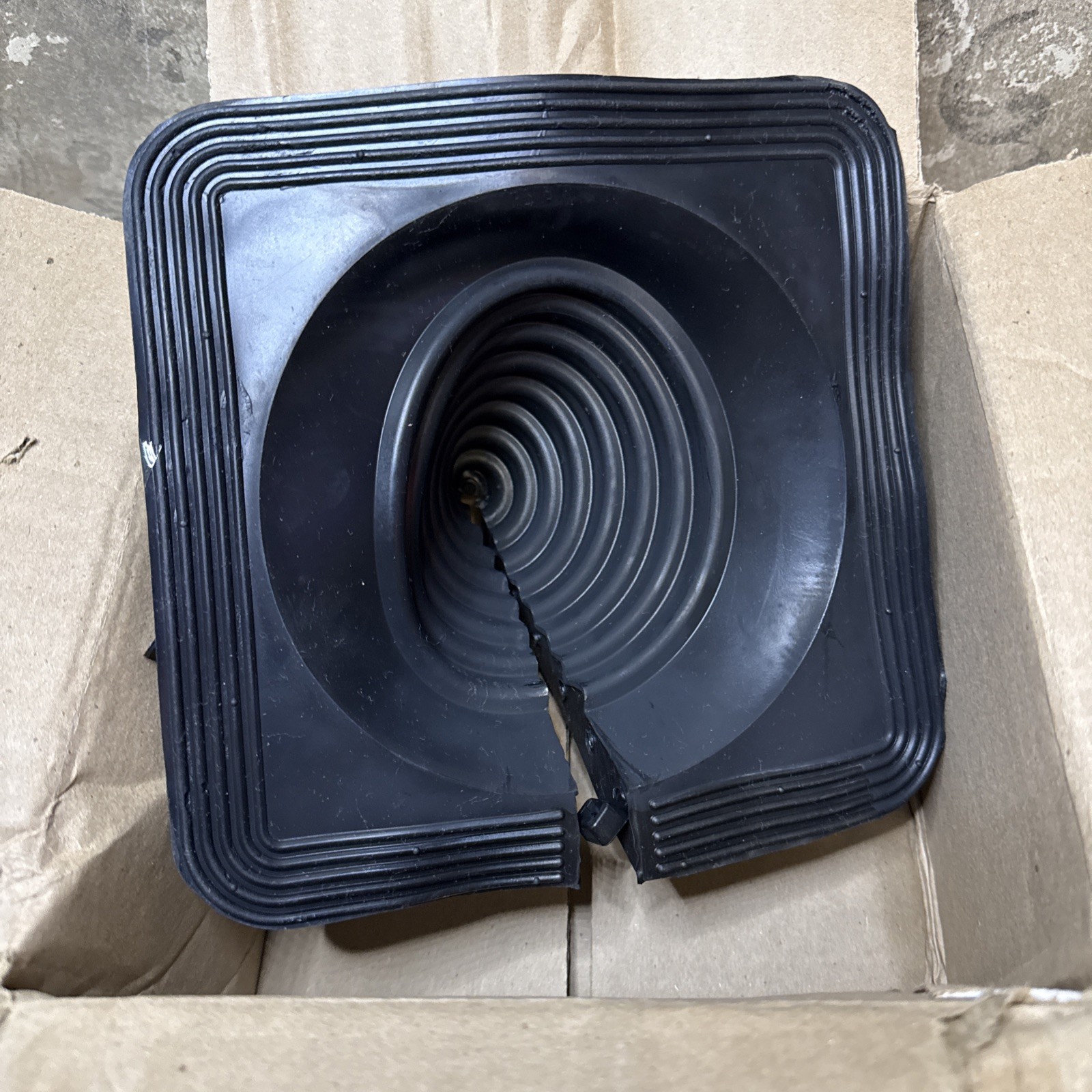 Oatey 14049 Retrofit Master Flash 8 in. x 8 in. Rubber Vent Pipe Roof Flashing