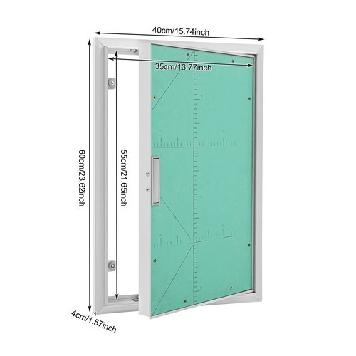 Access Panel Aluminum Alloy Access Door Plumbing Inspection Service 40*60cm