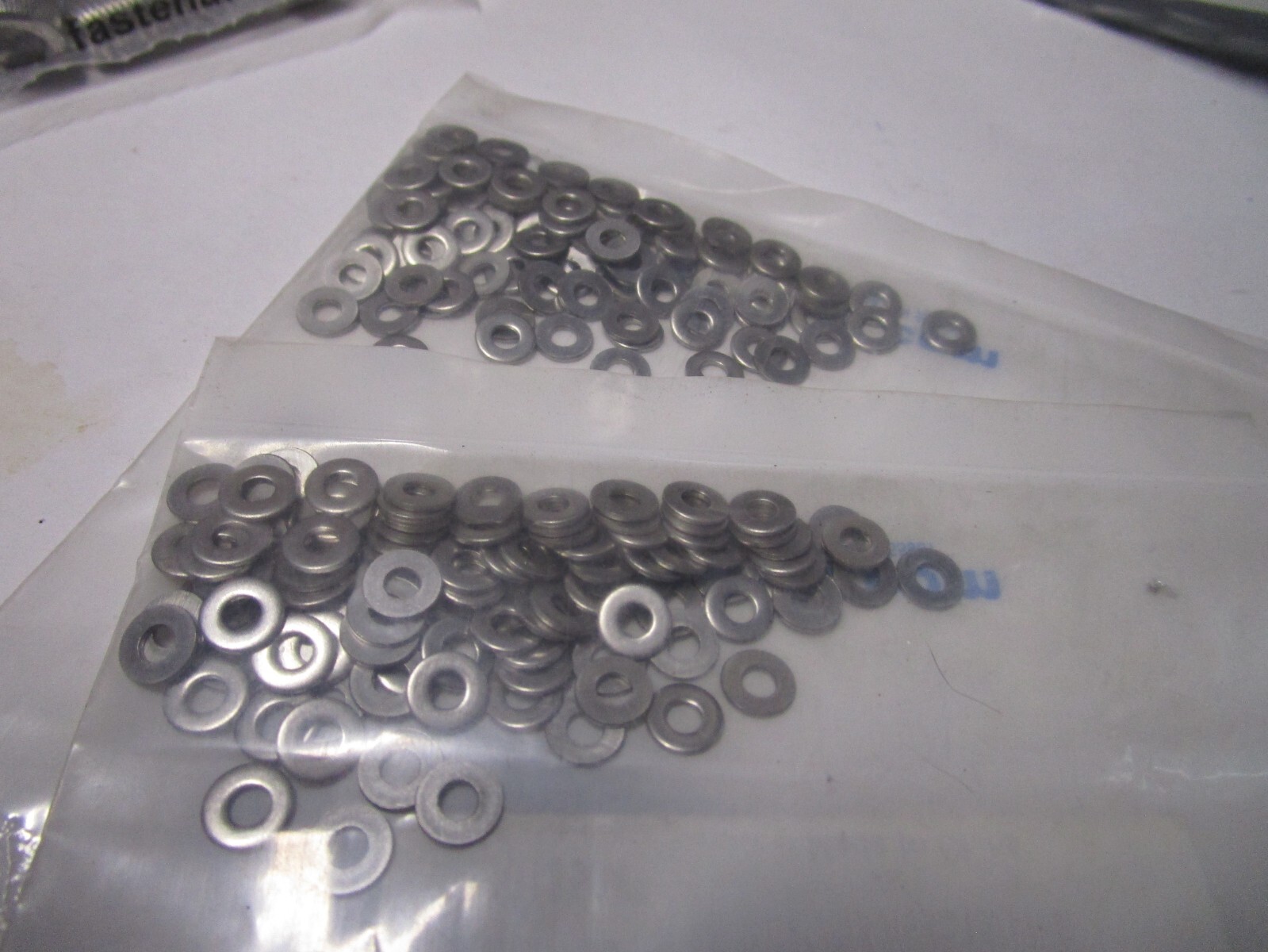 #4 18-8 Stainless Steel Small OD Flat Washer QTY 200