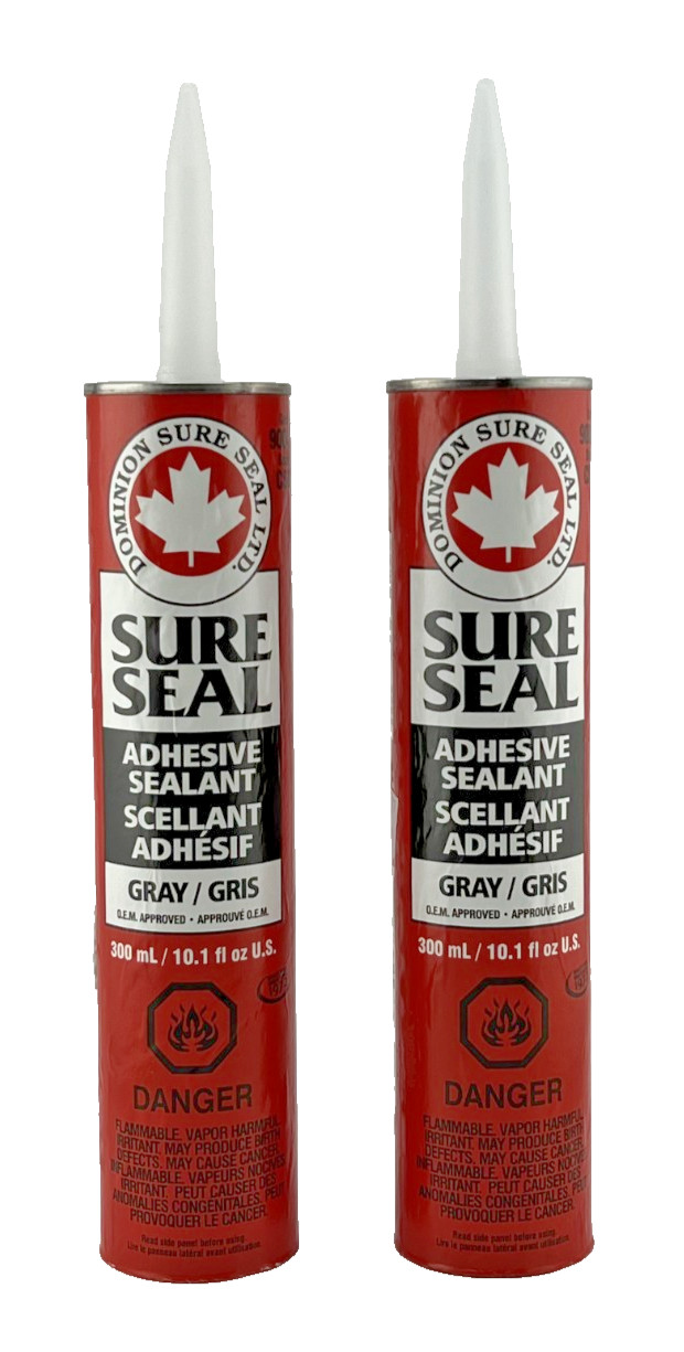 DOM.CSG Dominion Sure Seal 9004 All-Purpose Sure Seal Adhesive Sealant 2 pack