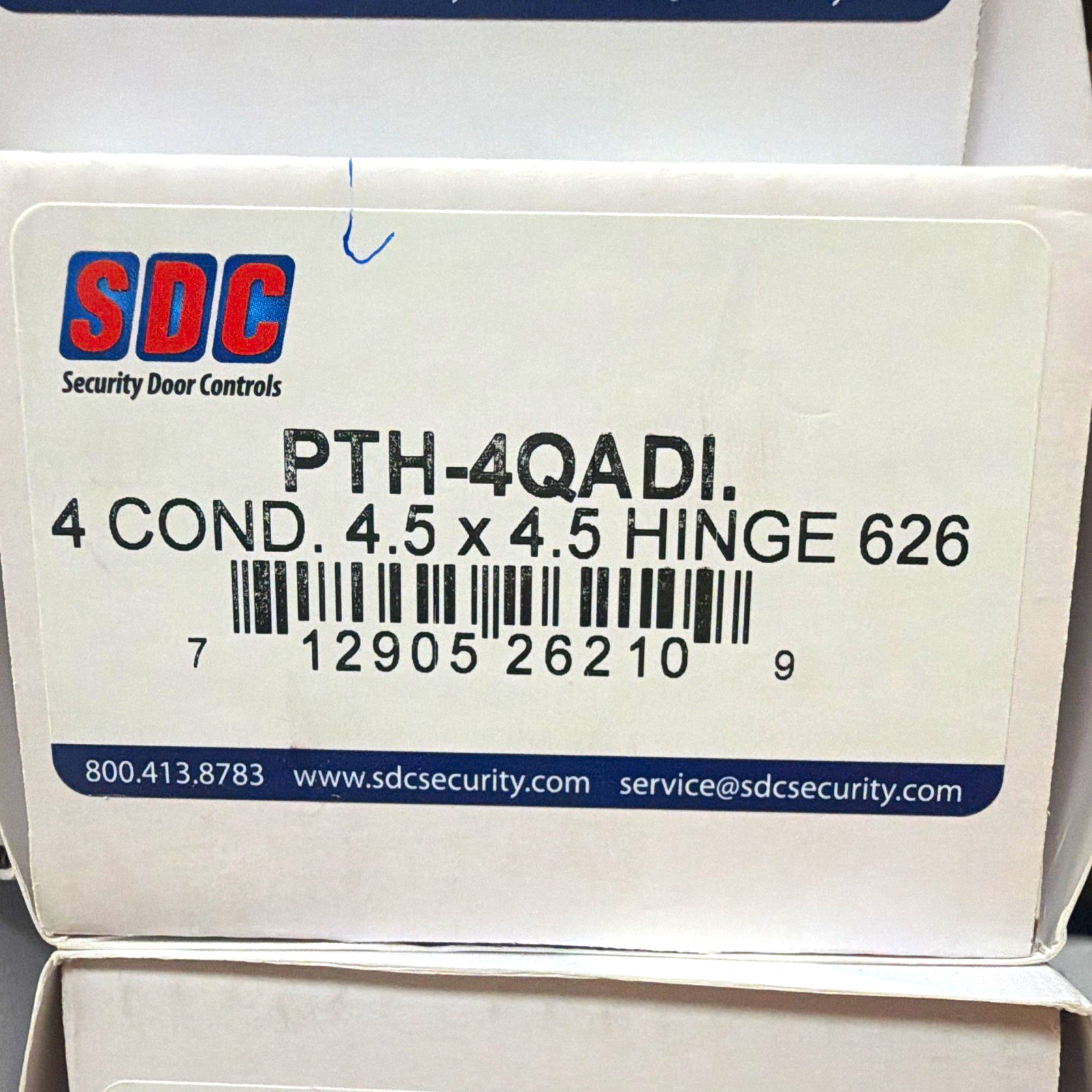 SDC Security Door Controls PTH-4QADI 4.5 x 4.5 Hinge 626 Commercial