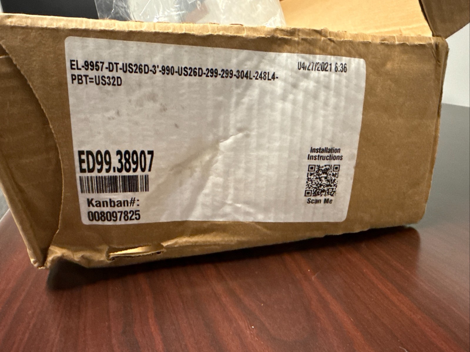 Von Duprin EL9957 Exit Device/Panic Bar Assembly with Electric Latch Retraction