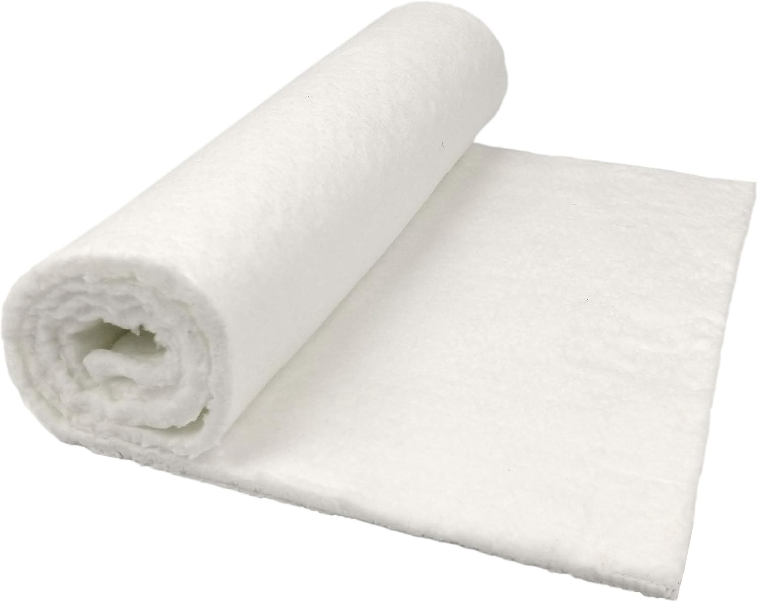 Ceramic Fiber Insulation, 1/4″ Thick x 16″ x 48″, 2400F Fireproof Insulation Bla