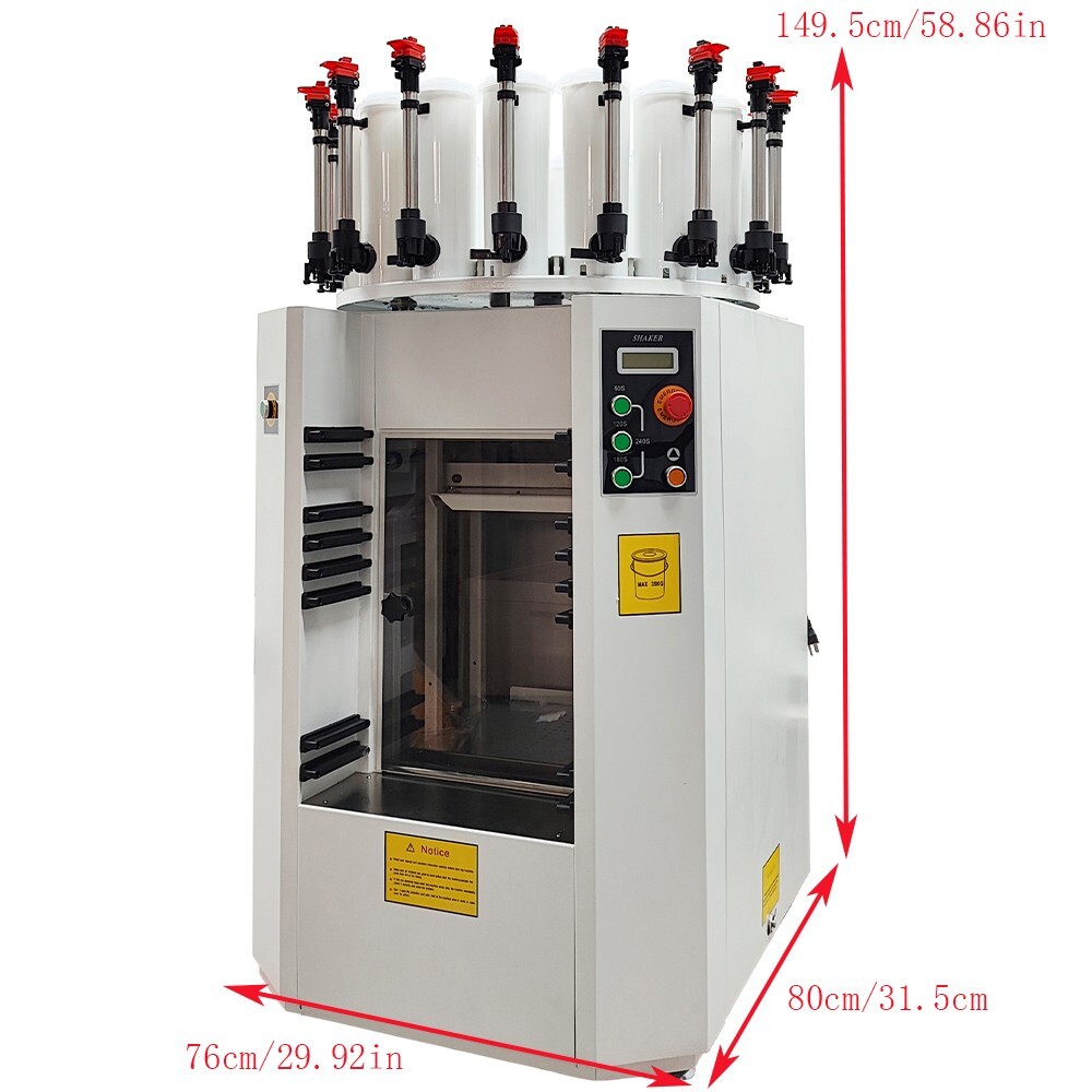 Automatic Paint Shaker Mixer Oil Paint Colorant Dispenser Integrated Machine 16p