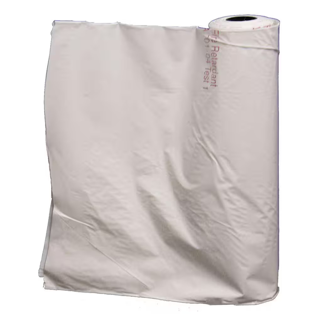 20 Ft. X 100 Ft. 6-Mil Anti-Static Fire Retardant Construction Poly