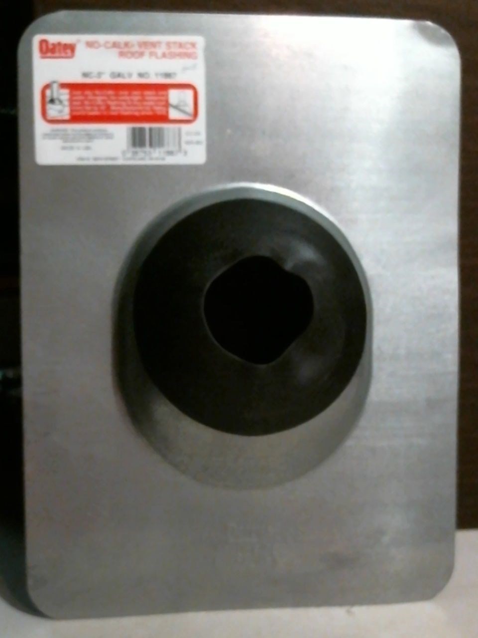 Oatey 11867 Vent Stack Roof Flashing NC-3″ Galvanized No-Calk,FREE SHIPPING