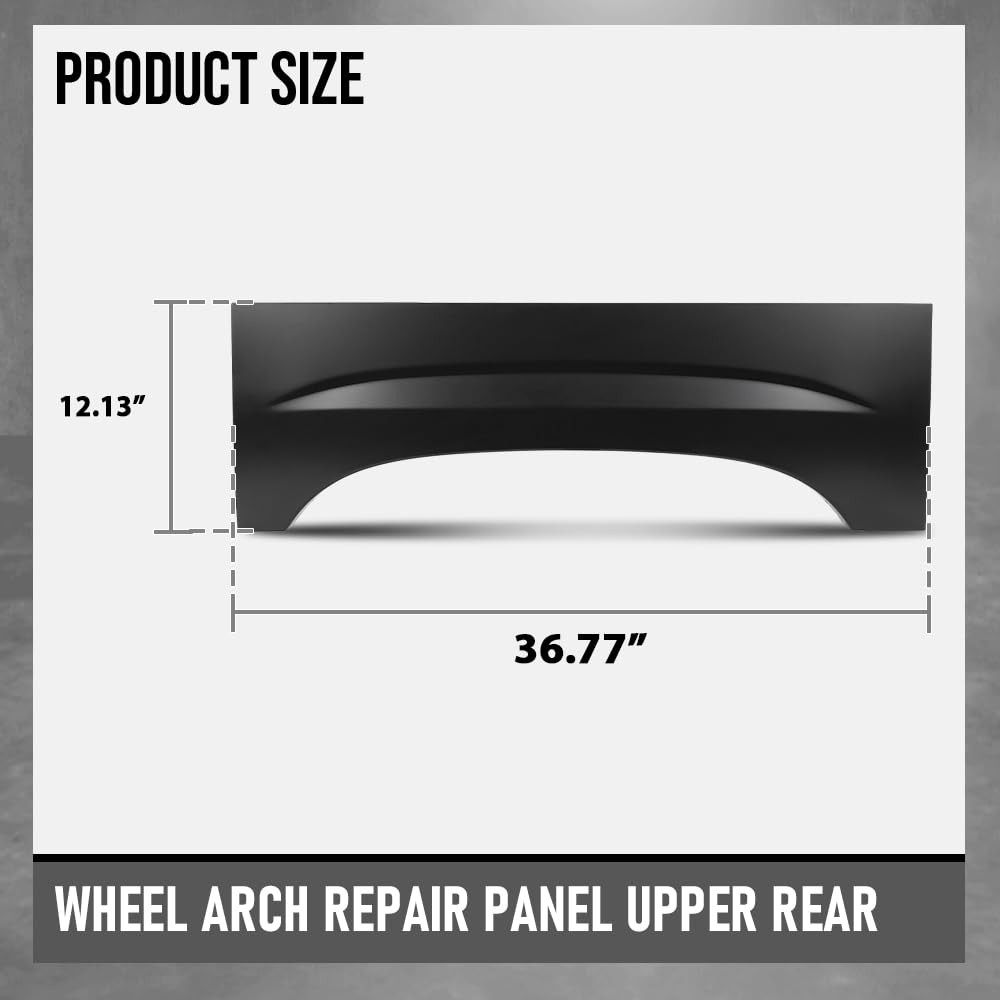 Rear Upper Arch Repair Panels Silverado Sierra 99-06 1500 07 Classic 1500-3500