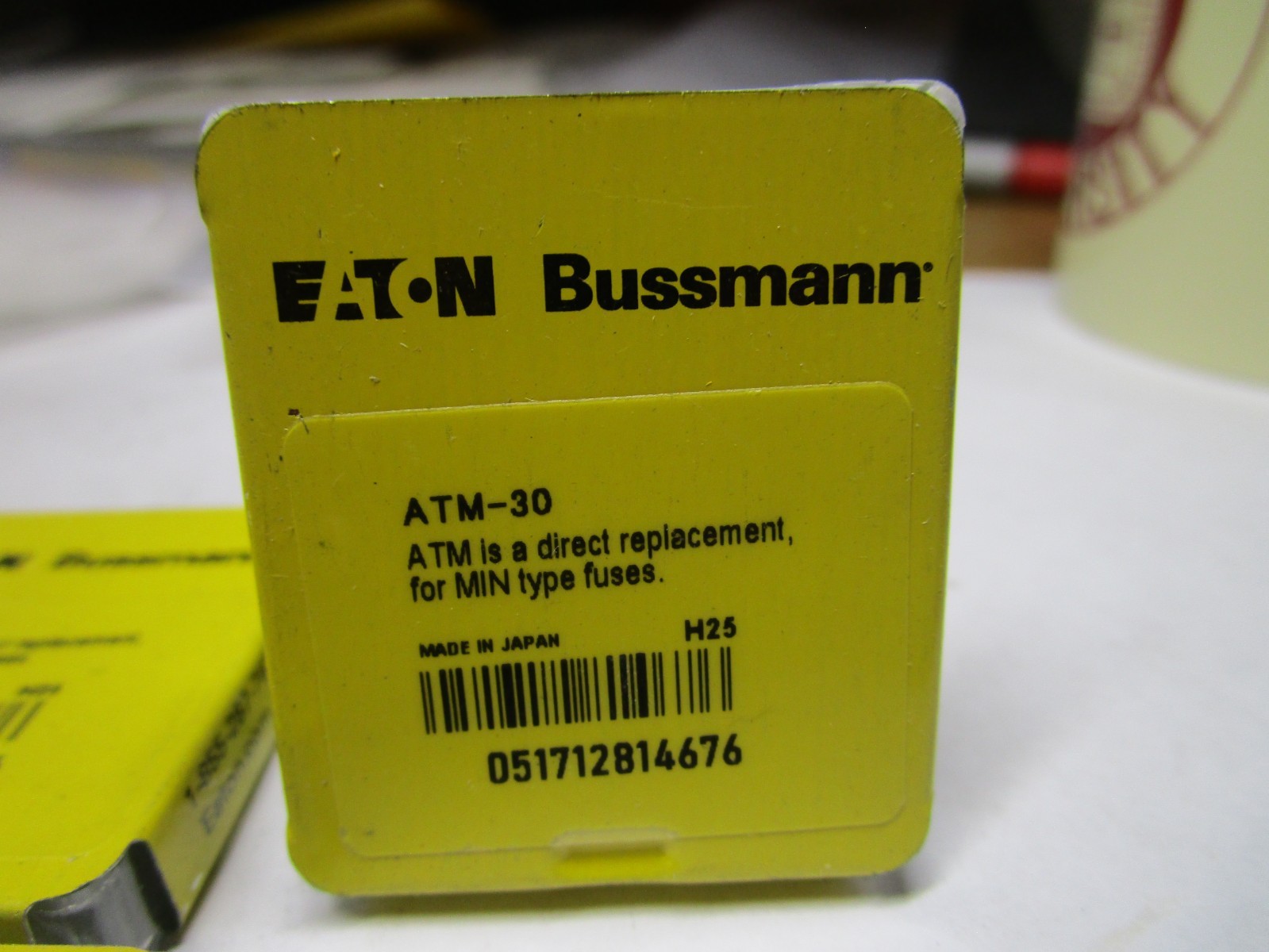 Eaton Bussmann Series ATM 30A Blade Fuse QTY 30