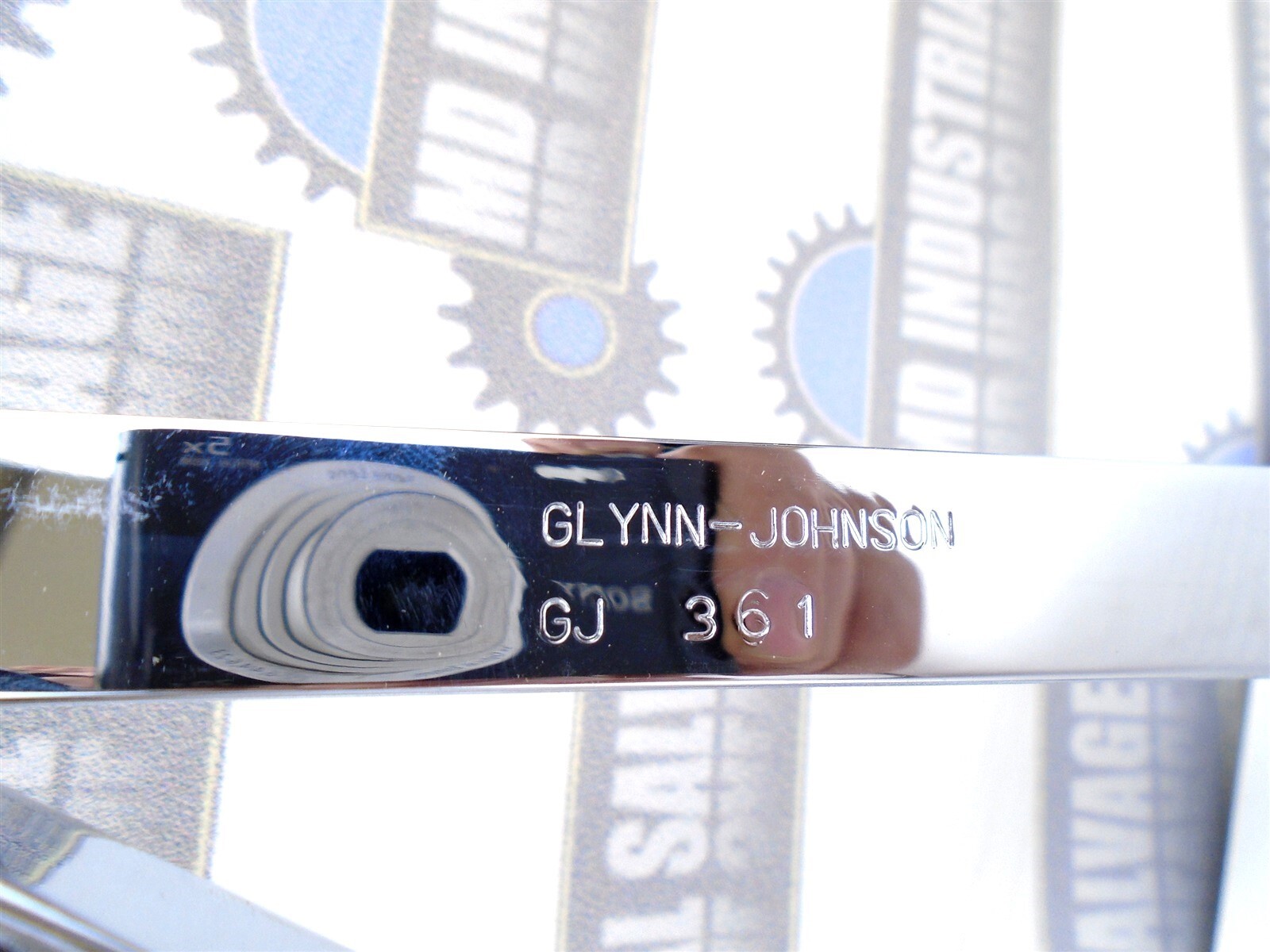 (2 Pcs) GLYNN-JOHNSON – GJ361 – US26/625 – Adj DOOR STOP SHOCK ABSORBER 361