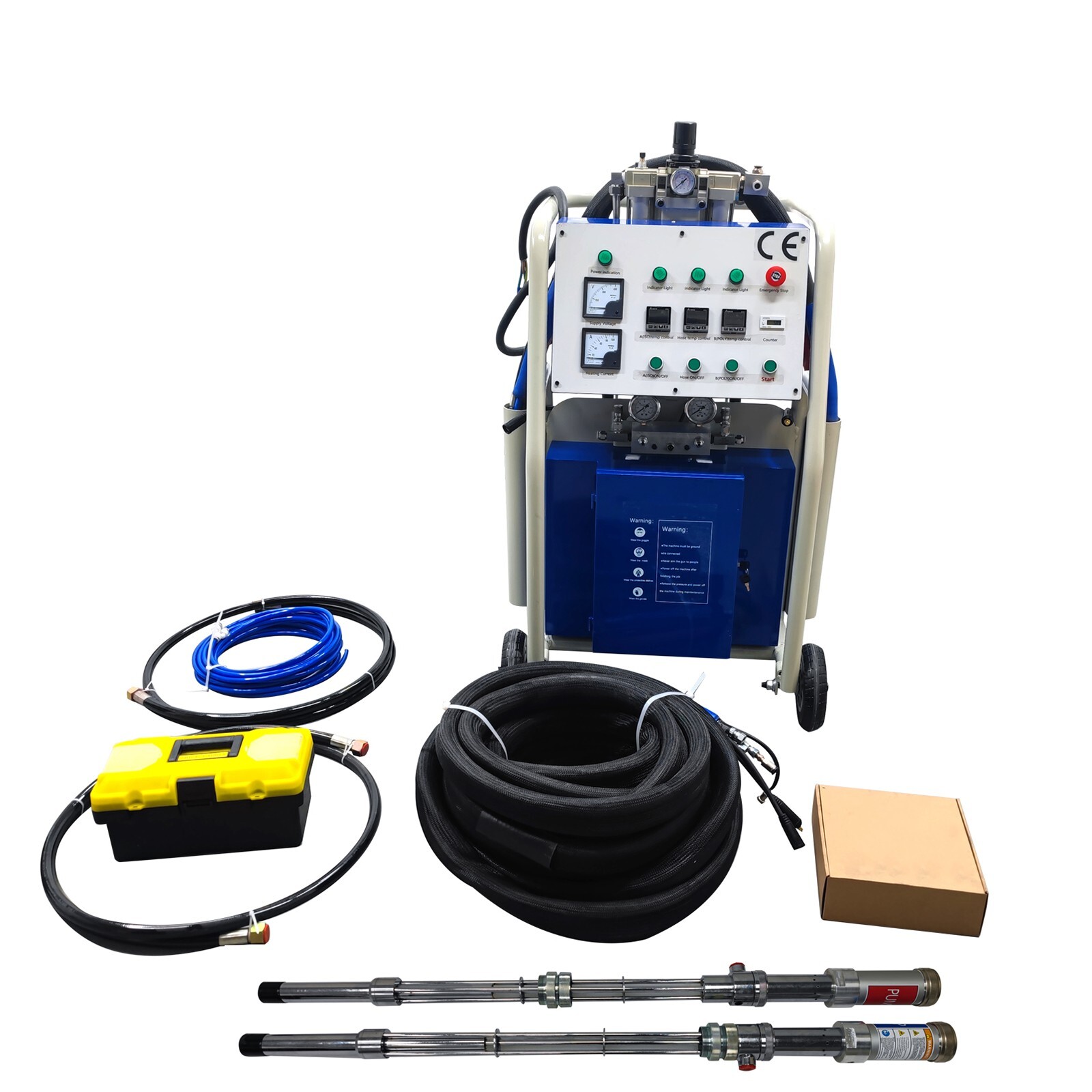 Pneumatic Polyurea Sprayer 1:1 Polyurethane Foam Spray Insulation Machine