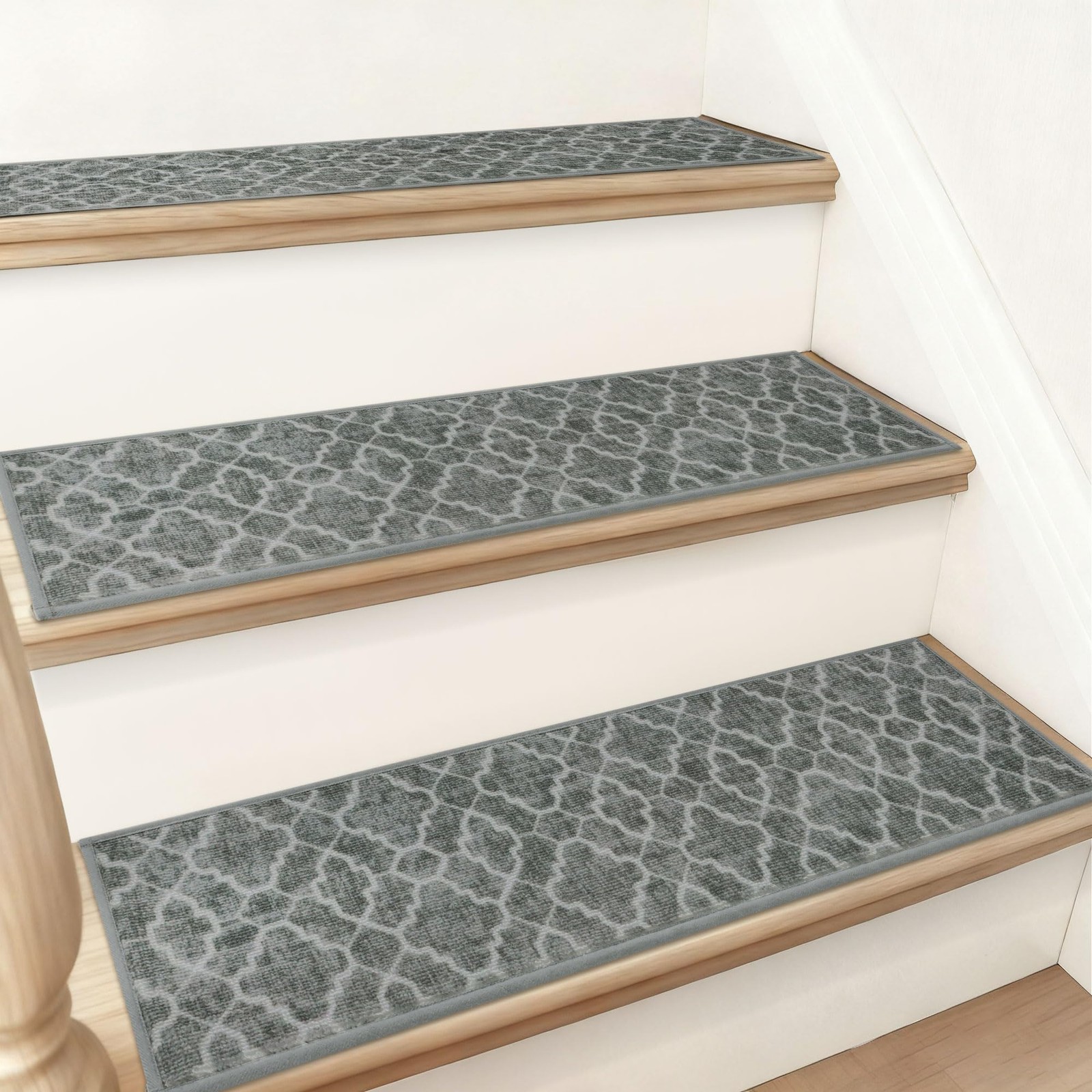 Cosy Homeer Stair Treads For Wooden Steps Indoor Non-Slip Carpet Stair Runners