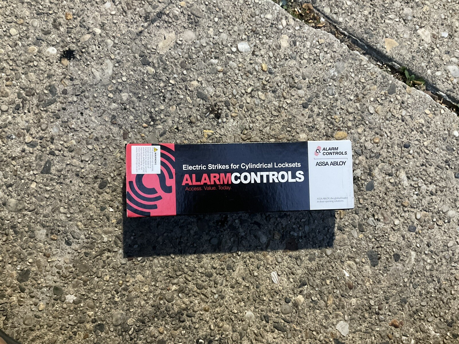 Alarm Controls AES-100 Electric Door Strike Padlock