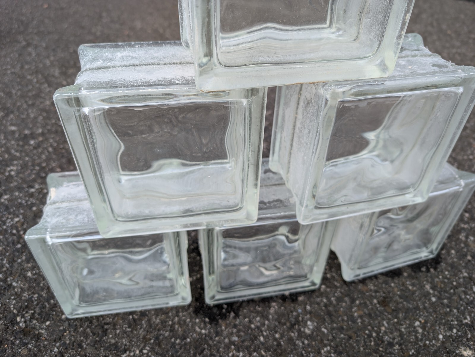 Pittsburgh Corning Glass Block Decora Retired – 6 Block Pack