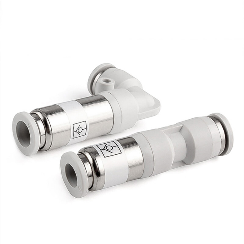 4-12mm Pneumatic Push Fit Check Valve SPU SPV Non Return Push in Fitting Elbow