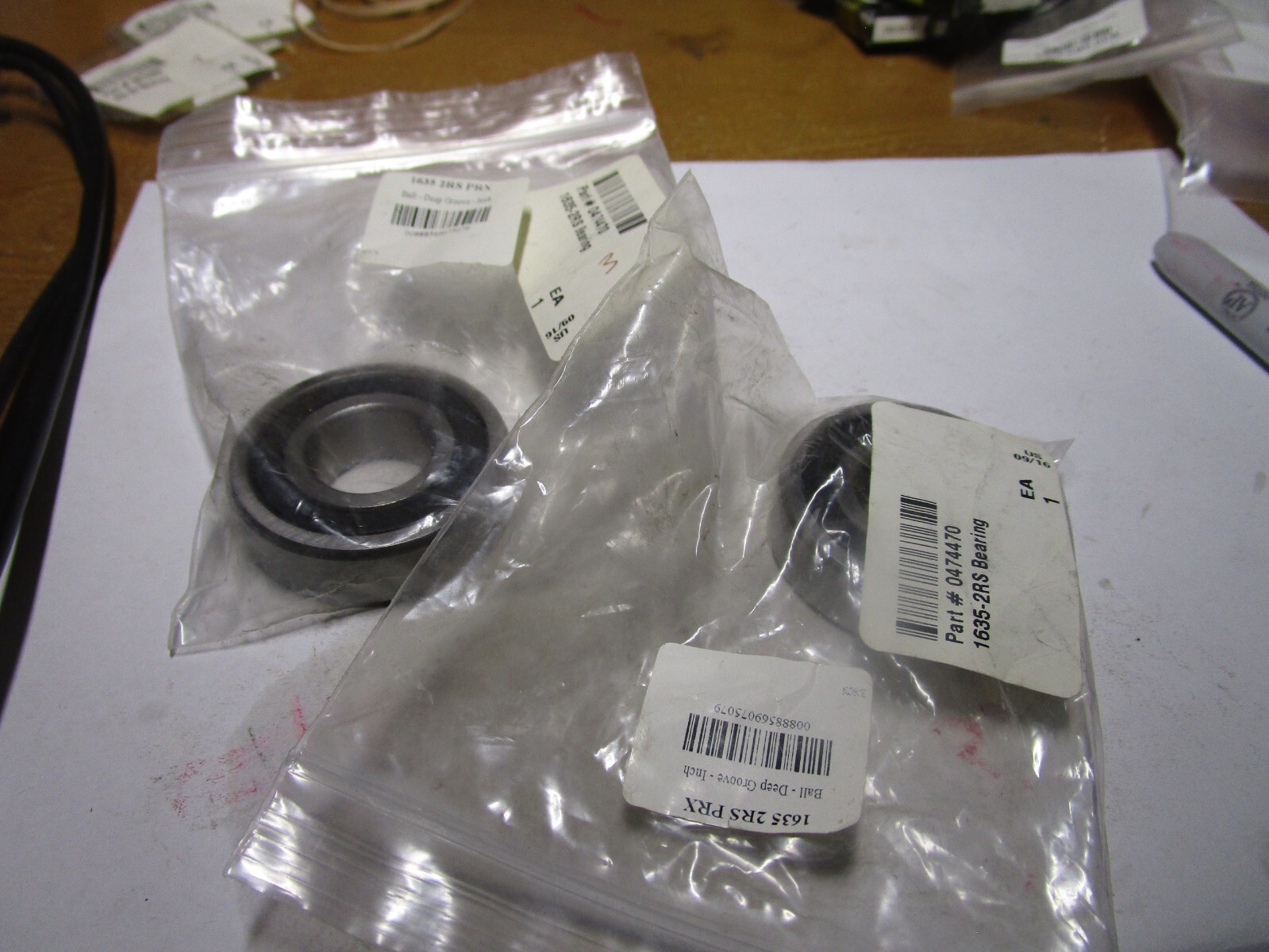 TRITAN Radial Ball Bearing, PS, 0.75In Bore Dia 1635 2RS PRX QTY 2