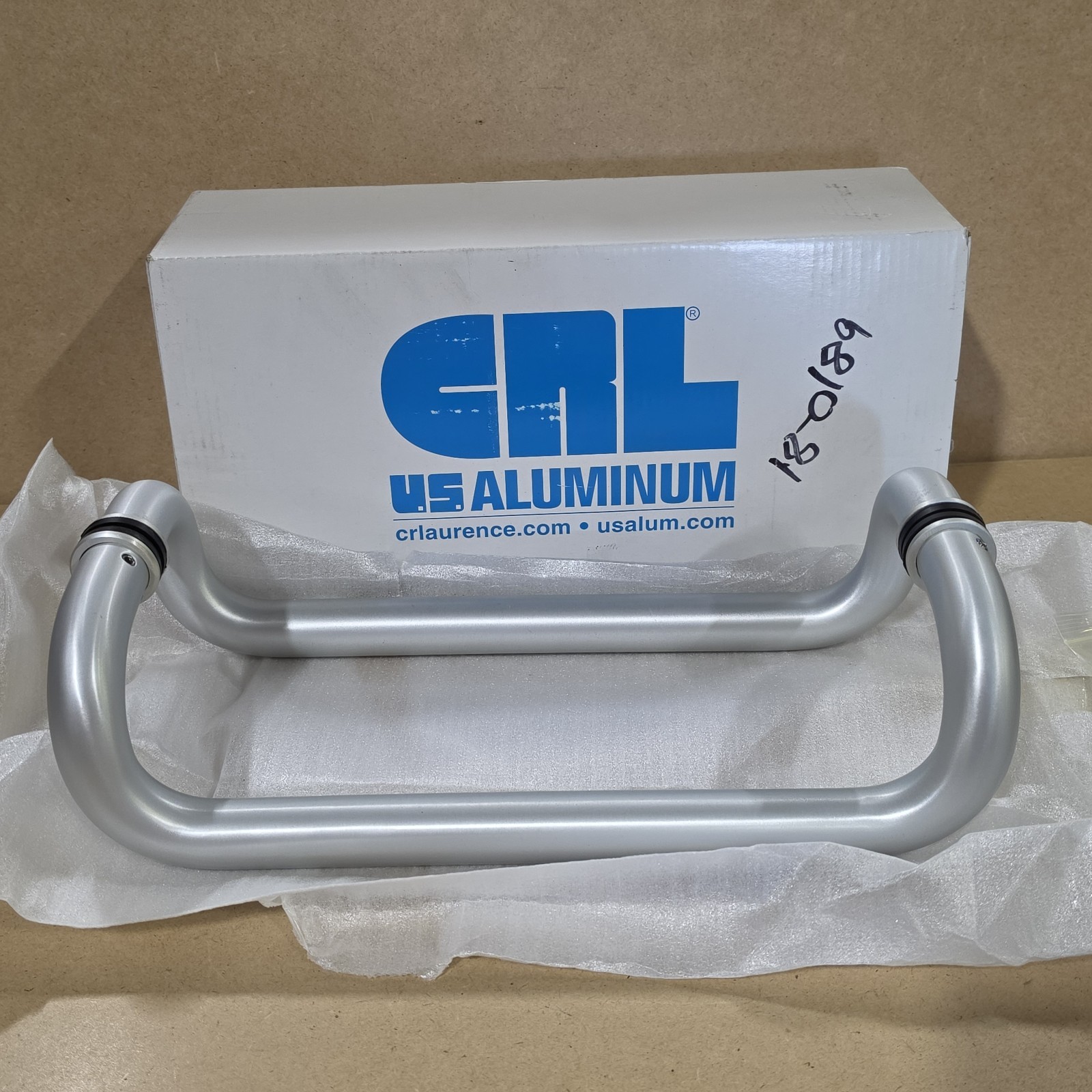 CRL CD12X12SA Satin Aluminum Offset Pull Handle 12″ Storefront Glass Door