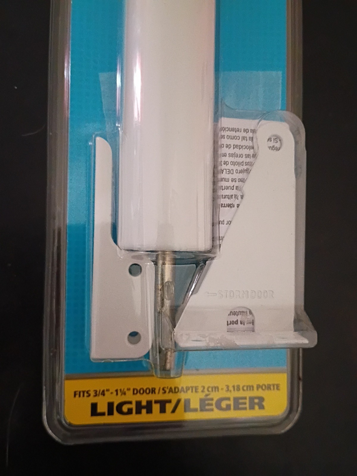 Wright Products US920WH Light Duty Pneumatic Screen and Storm Door Closer, White