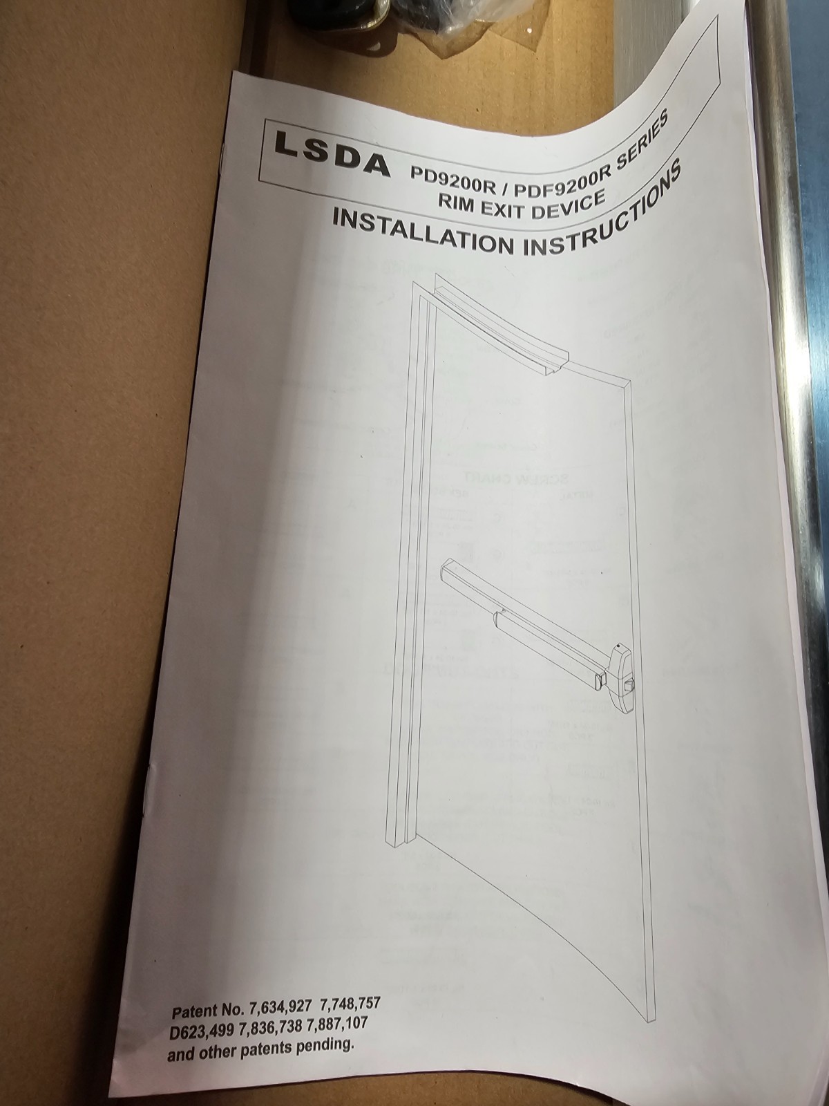 LSDA PDF9200R630S48 Rim Exit Device Fire Rated Stainless Steel 48″ 103992