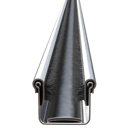 CRL Flexible Universal Channel with Pile and Felt Liner for 60 Inch, color