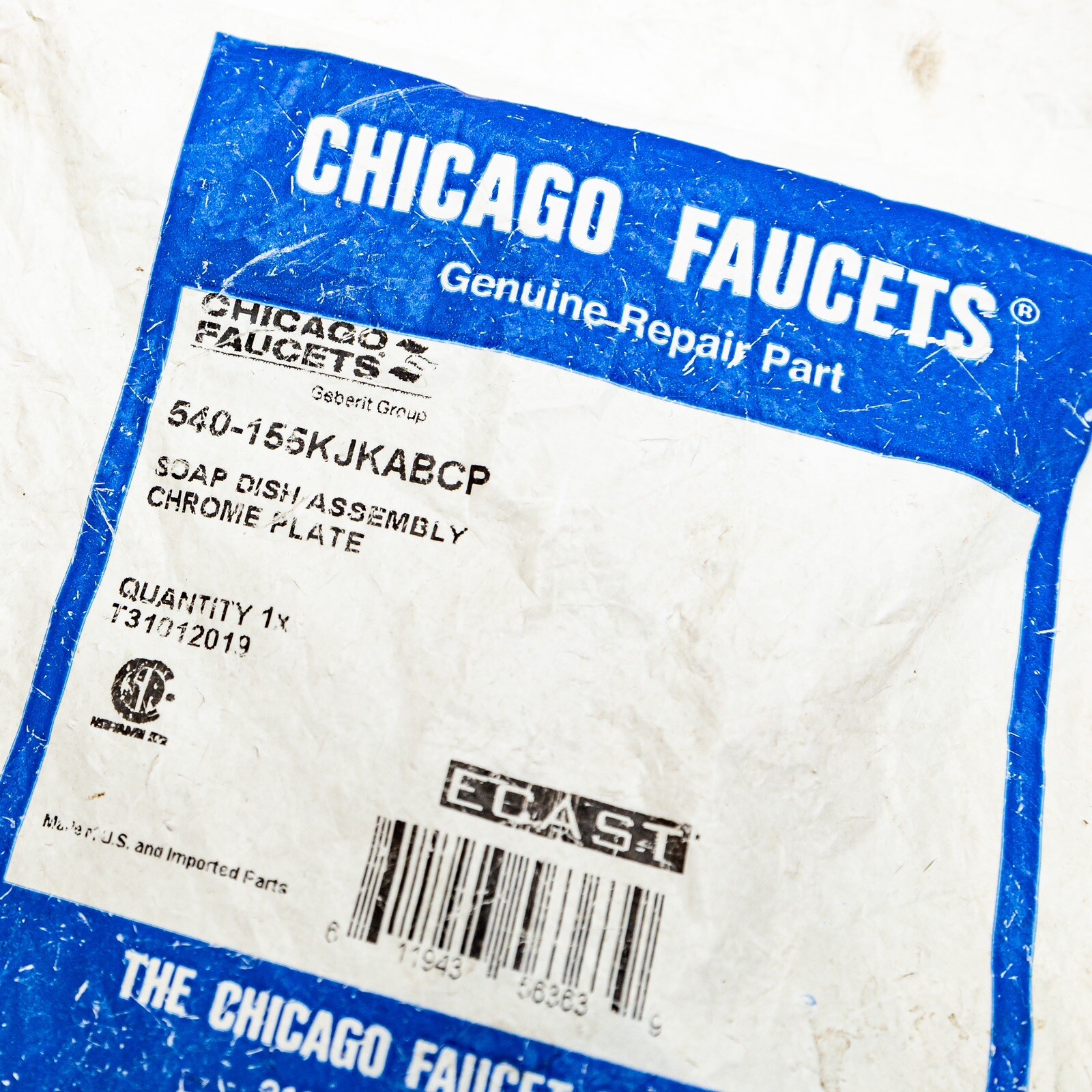 Chicago Faucets 540-155KJKABCP 3/4″ Supply arm 3/4″ NPT female thread inlet