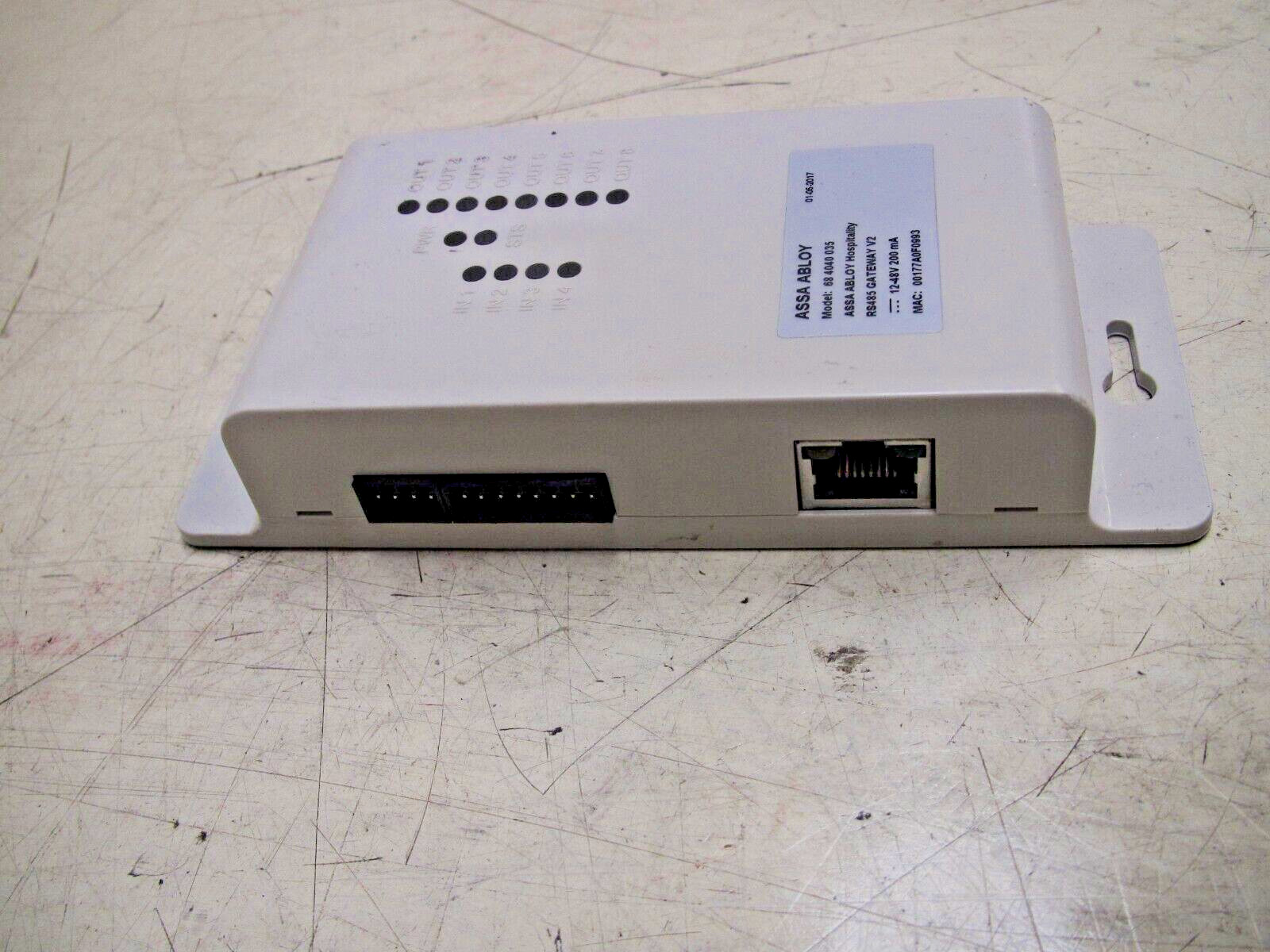 Assa Abloy Hospitality RS485 Gateway V2 Model: 68 4040 035 FREE SHIPPING